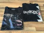 Tee-shirts Quiksilver L, Noir, Taille 48/50 (M), QuickSilver, Porté