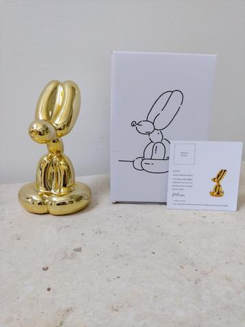 Jeff Koons: Balloon Rabbit (Gold); 606/999 - Editions Studio