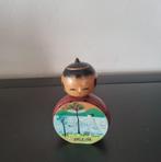Leuke kokeshi met een voorstelling van Lake Abashiri, Verzenden