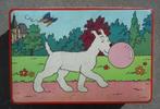 TINTIN ET MILOU (HERGE) - BOITE AVEC MILOU, Verzamelen, Blikken, Verzenden, Gebruikt, Koek(jes), Overige merken