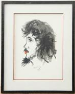 Alice Frey - originele tekening / schilderij, Antiek en Kunst, Ophalen of Verzenden