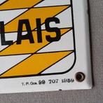 Gresambre emaille plaat in perfecte staat - 1959, Ophalen of Verzenden