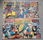 Captain America (vol.1) #367, 370-375 & 378-379 (1990), Plusieurs comics, Enlèvement ou Envoi, Utilisé