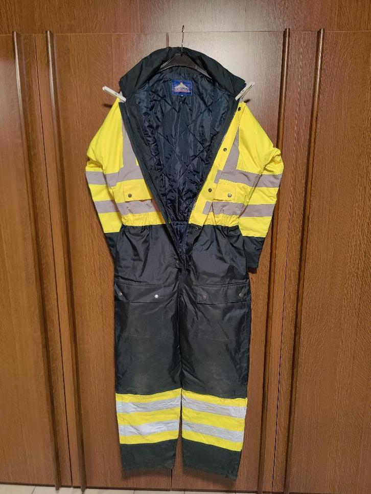 Portwest Veiligheidsoverall Maat M – Reflecterend & gevoerd, Bricolage & Construction, Vêtements de sécurité, Utilisé, Enlèvement ou Envoi