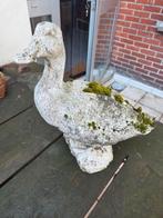 Oude betonnen eend, Tuin en Terras, Tuinbeelden, Ophalen of Verzenden, Gebruikt, Beton, Dierenbeeld