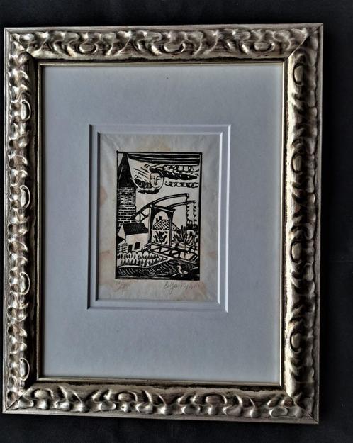 Edgard Tijtgat 1879-1957  TOPWERKJE 10/40  Nieuwe inlijsting, Antiek en Kunst, Kunst | Etsen en Gravures, Ophalen of Verzenden