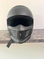 Zwarte Jethelm met afneembaar mondstuk, Enlèvement, Casque jet