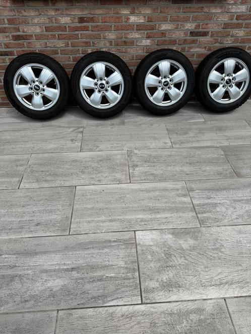 Mini F55/F56 gebruikte set velgen met winterbanden, Auto-onderdelen, Banden en Velgen, Gebruikt, Ophalen