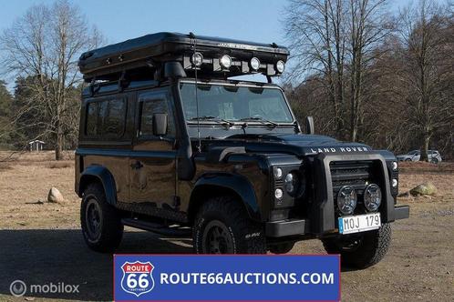 Land Rover Defender 90 TD4 suv | Route 66 Auctions, Auto's, Land Rover, Bedrijf, Te koop, Defender, Diesel, Overige carrosserie