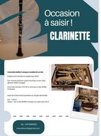 Clarinette Buffet Crampon, Muziek en Instrumenten, Blaasinstrumenten | Klarinetten, Ophalen of Verzenden, Met koffer