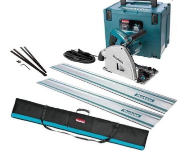 Makita invalzaag SP6000 met 2 geleiders, draagtas en koppels beschikbaar voor biedingen