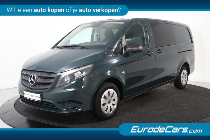 Mercedes-Benz Vito 111 CDI Lang *1ste eig*Dubbelcabine*, Auto's, Mercedes-Benz, Bedrijf, Te koop, Vito, ABS, Achteruitrijcamera
