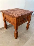Fraai salontafeltje met lade, Ophalen, 50 tot 100 cm, 50 tot 75 cm, Vierkant