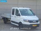 MAN TGE 3.140 Automaat Open laadbak 2.5t trekhaak Dubbel Cab, Auto's, Bestelwagens en Lichte vracht, Stof, Euro 6, 4 cilinders