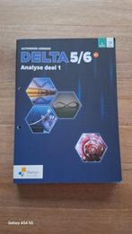 Schoolboek wiskunde Delta 5/6, Boeken, ASO, Wiskunde A, Plantyn, Nieuw