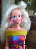 Barbie vintage "robe fluo", Enlèvement