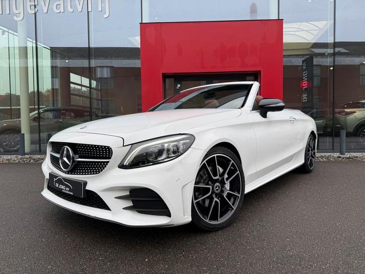 Mercedes C180-Cabrio/AMG/Atmosphere/Burmester/360, Autos, Mercedes-Benz, Entreprise, Achat, Classe C, Caméra 360°, ABS, Caméra de recul