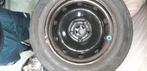 4 winterbanden op stalen velgen, Auto-onderdelen, Banden en Velgen, Ophalen, Gebruikt, Velg(en), 16 inch