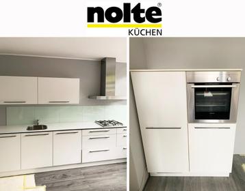 Nolte Küchen rechte keuken totaal 462 cm met trespa blad