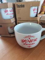 6 mokken Your Dreams. Nieuw, Huis en Inrichting, Ophalen of Verzenden, Zo goed als nieuw