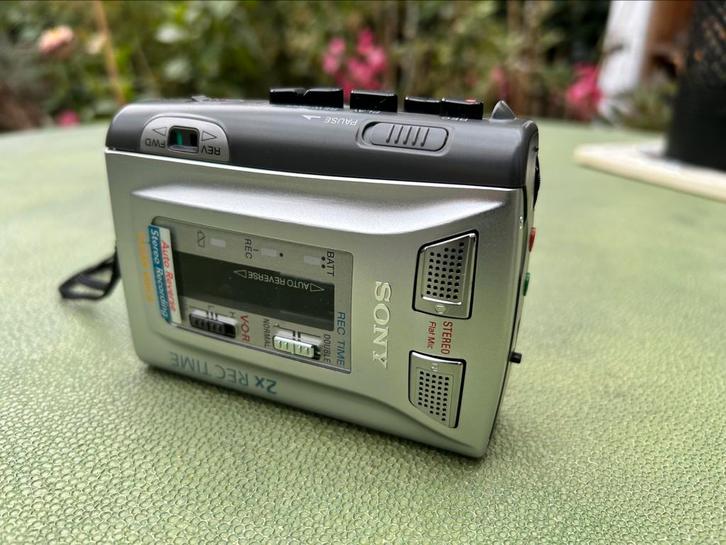 Sony TCS-60dV cassettespeler en recorder, Audio, Tv en Foto, Cassettedecks, Dubbel, Sony, Auto-reverse, Ophalen of Verzenden