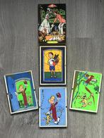 5 Flock-Indus 1960 2D-ansichtkaarten + 5 onderzetters - 25€, Verzamelen, Stripfiguren, Ophalen of Verzenden, Guust of Robbedoes