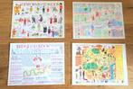 Onbelopen postkaarten Faga Greetings from London. Jaren '60, Ophalen of Verzenden, 1960 tot 1980, Ongelopen, Engeland
