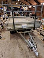 Henra Plateauwagen -750kg ongeremd 3m x 1m70, Ophalen, Gebruikt