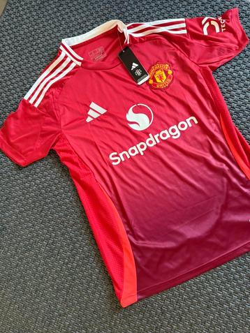 Officieel Adidas Manchester United thuisshirt 2024/25 maar L beschikbaar voor biedingen