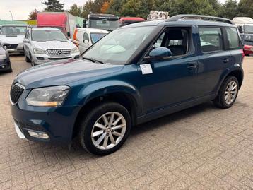 Skoda Yeti *EURO 6B-AC-BE CAR* (bj 2016) beschikbaar voor biedingen