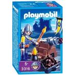 Playmobil Konings kanonnier - 3316:, Ophalen, Zo goed als nieuw, Complete set