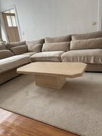 Travertin table basse, Maison & Meubles, Comme neuf, 100 à 150 cm, Autres matériaux, 50 à 100 cm