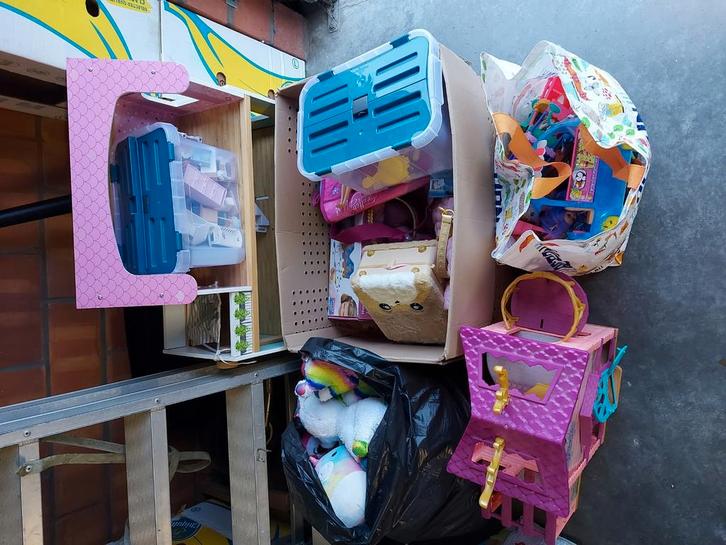Zeer groot lot meisjesspeelgoed, Kinderen en Baby's, Speelgoed | Poppen, Zo goed als nieuw, Ophalen
