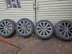 Velgen +banden225/55/18  5x114.3nissan kia hyundai outlander, Auto-onderdelen, Banden en Velgen, Ophalen, Band(en)