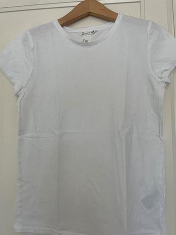 T-shirt blanc, fille, 9/10 ans (134/140 cm), H&M