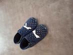 1 paar donkerblauwe kinderpantoffeltjes maat 23 gratis, Ophalen, Zo goed als nieuw