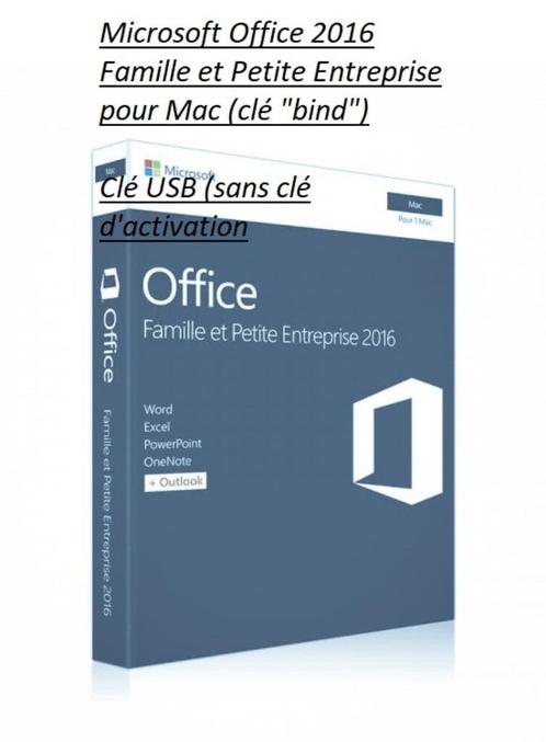 Microsoft Office 2016 Famille et Petite Entreprise pour Mac, Computers en Software, Office-software, MacOS, Excel, OneNote, Outlook
