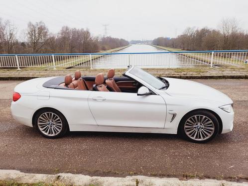 Bmw 4 cabrio,  eerste eigenaar., Auto's, BMW, Particulier, 4 Reeks, Lederen bekleding, Diesel, Cabriolet, Leder, Dealer onderhouden