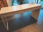 IKEA BESTÅ BURS bureau — glanzend wit (120  40 cm)
kantoor, Huis en Inrichting, Ophalen, Zo goed als nieuw, Bureau