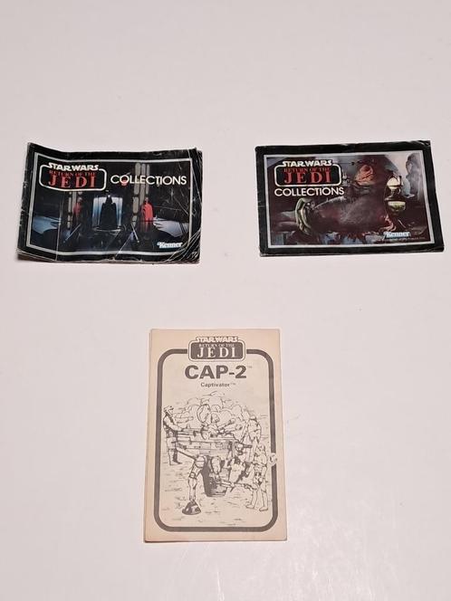 Star Wars vintage origi lot 63 CAP2 handleiding - ROTJ-catal, Verzamelen, Star Wars, Gebruikt, Actiefiguurtje, Ophalen of Verzenden