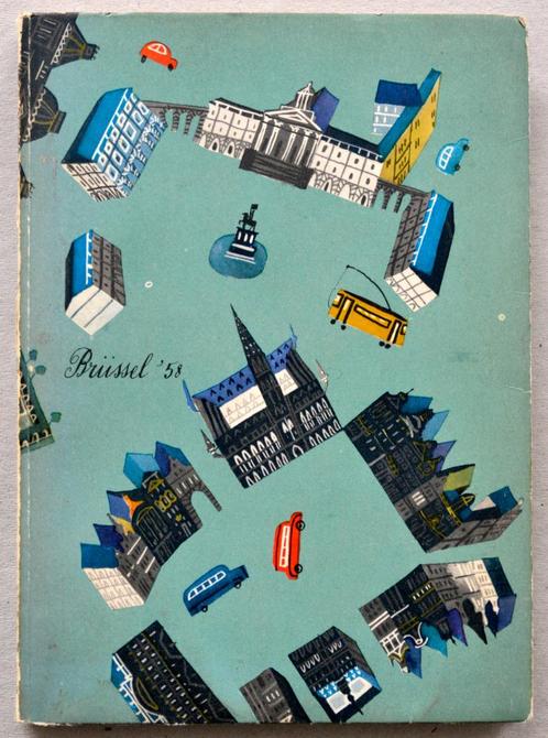 Gids Brussel 1958 Donckier de Donceel, A. en J. Destrée, Boeken, Kunst en Cultuur | Architectuur, Gelezen, Overige onderwerpen