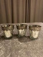 Pots à bougies, Moins de 25 cm, Enlèvement ou Envoi, Comme neuf, Autres matériaux