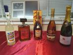 Cognac Lemoncella Champagne enz Lot van 5 flessen, Verzamelen, Wijnen, Ophalen, Nieuw, Overige typen, Vol