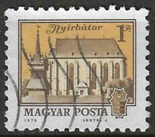 Hongarije 1979 - Yvert 2652 - Nyirbator (ST), Timbres & Monnaies, Timbres | Europe | Hongrie, Affranchi, Envoi