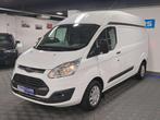 Ford Transit Custom MAXI * L2H2 (1m80) * 3 pl * CUIR + NAVI, Voorwielaandrijving, Gebruikt, Euro 6, 4 cilinders