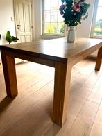 Eikenhouten eettafel, Huis en Inrichting, Tafels | Eettafels, Ophalen, Gebruikt, 100 tot 150 cm, Eikenhout
