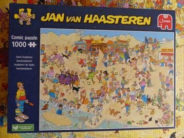 Puzzle Jan Van Haasteren : Sculptures de sable