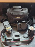 Canon EOS 1100D + EFS 18-55mm lens + speedlite 430EXIII-RT, TV, Hi-fi & Vidéo, Appareils photo numériques, Enlèvement ou Envoi