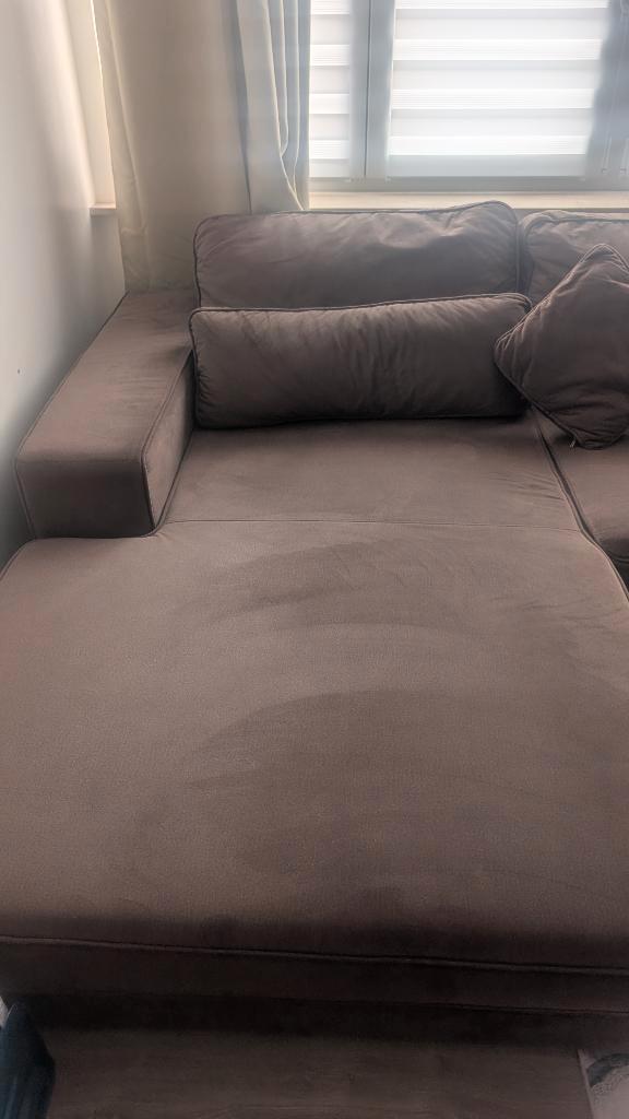 U-fauteuil, Huis en Inrichting, Zetels | Complete zithoeken, Zo goed als nieuw, Stof, Ophalen