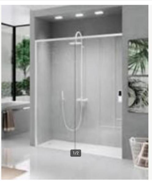 douchewand met schuifdeur  NIEUW, Doe-het-zelf en Bouw, Sanitair, Nieuw, Douche, Glas, Ophalen